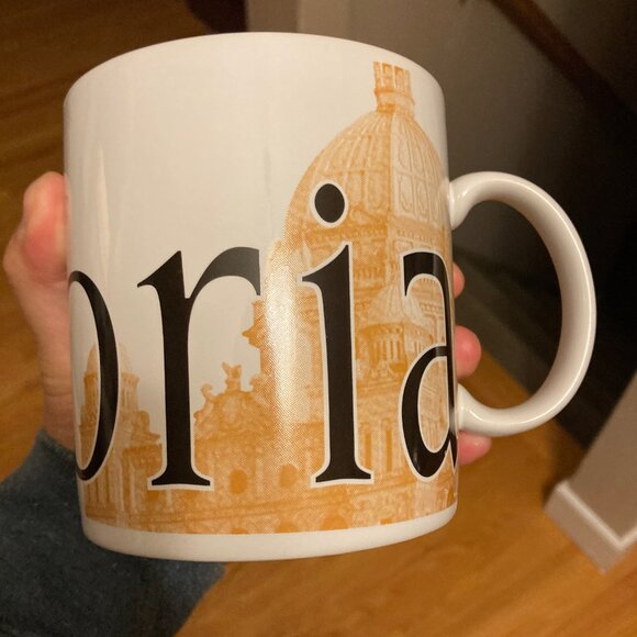 STARBUCKS Victoria BC City Mug Collector Series 1994 Vintage Large Coffee - Rare - Picture 3 of 6